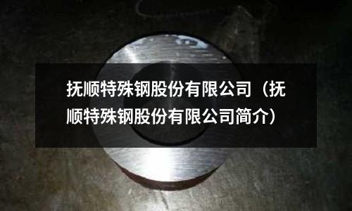 撫順特殊鋼股份有限公司（撫順特殊鋼股份有限公司簡介）