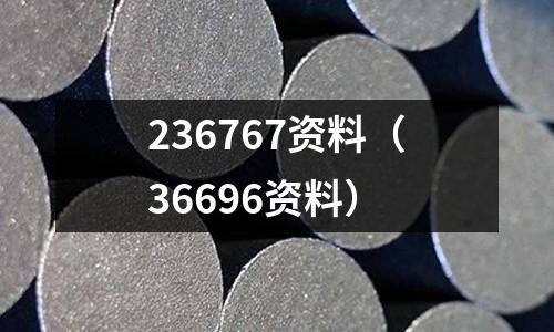 236767資料（36696資料）