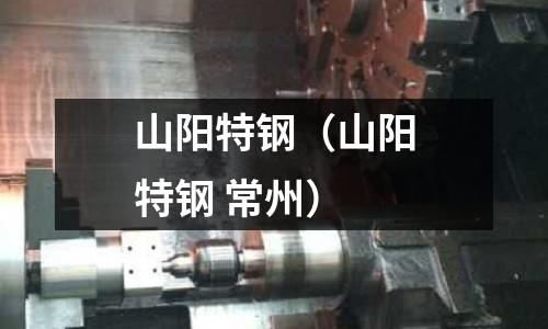 山陽(yáng)特鋼(山陽(yáng)特鋼 常州)
