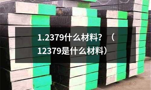 1.2379什么材料？（12379是什么材料）