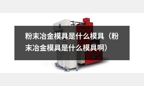 粉末冶金模具是什么模具（粉末冶金模具是什么模具啊）