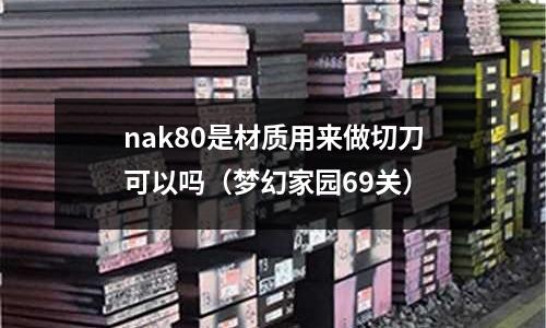 nak80是材質用來做切刀可以嗎(夢幻家園69關)