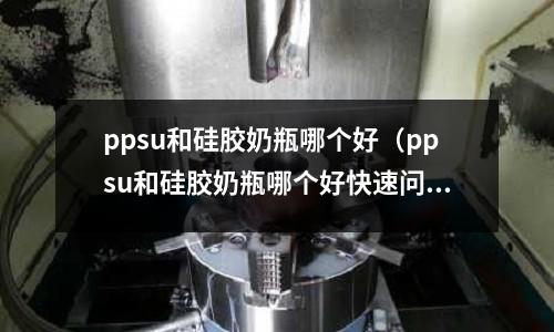 ppsu和硅膠奶瓶哪個好（ppsu和硅膠奶瓶哪個好快速問醫生）