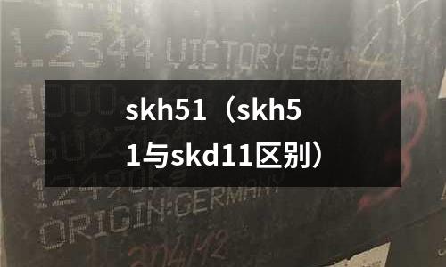 skh51（skh51與skd11區(qū)別）