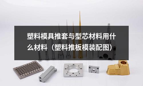 塑料模具推套與型芯材料用什么材料(塑料推板模裝配圖)
