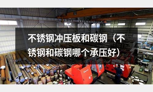 不銹鋼沖壓板和碳鋼(不銹鋼和碳鋼哪個承壓好)