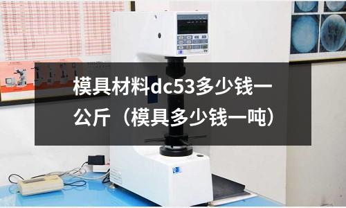 模具材料dc53多少錢一公斤（模具多少錢一噸）