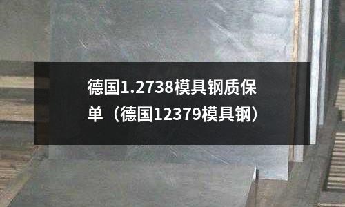 德國1.2738模具鋼質保單（德國12379模具鋼）