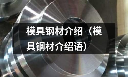 模具鋼材介紹（模具鋼材介紹語）