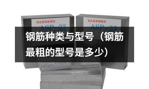 鋼筋種類與型號(鋼筋最粗的型號是多少)