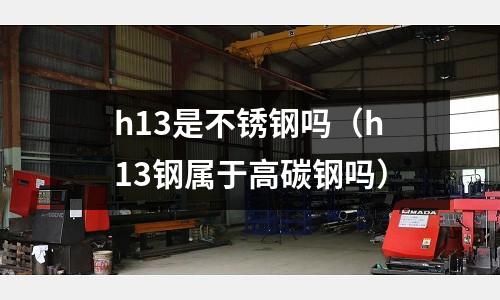 h13是不銹鋼嗎（h13鋼屬于高碳鋼嗎）