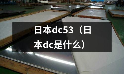 日本dc53(日本dc是什么)
