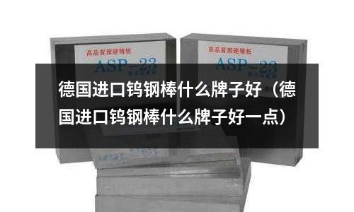 德國進口鎢鋼棒什么牌子好（德國進口鎢鋼棒什么牌子好一點）