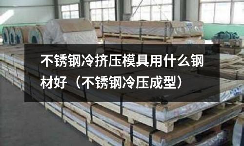 不銹鋼冷擠壓模具用什么鋼材好(不銹鋼冷壓成型)