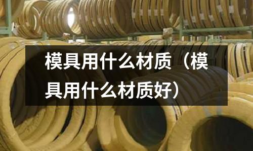 模具用什么材質(zhì)(模具用什么材質(zhì)好)