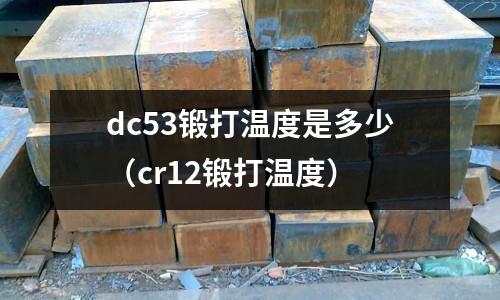 dc53鍛打溫度是多少(cr12鍛打溫度)
