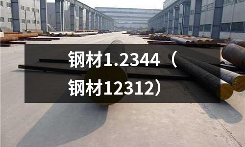 鋼材1.2344(鋼材12312)