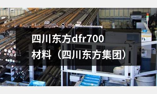 四川東方dfr700材料(四川東方集團(tuán))