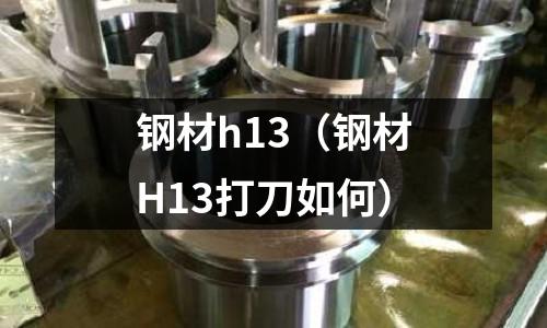 鋼材h13(鋼材H13打刀如何)