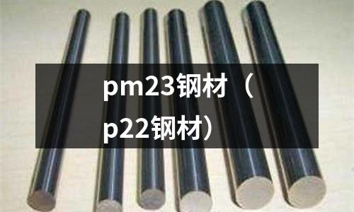 pm23鋼材（p22鋼材）