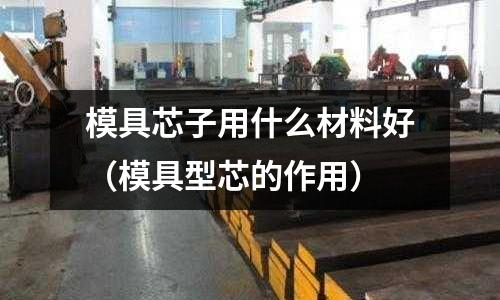 模具芯子用什么材料好（模具型芯的作用）