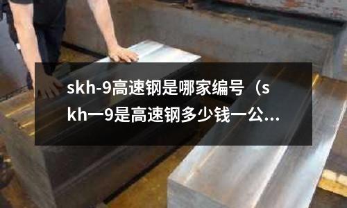 skh-9高速鋼是哪家編號(skh一9是高速鋼多少錢一公斤)