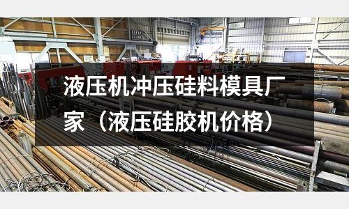 液壓機沖壓硅料模具廠家（液壓硅膠機價格）