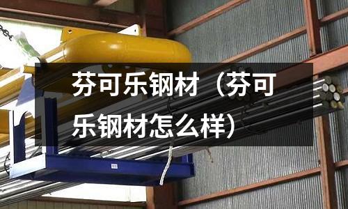 芬可樂鋼材（芬可樂鋼材怎么樣）