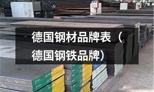 德國鋼材品牌表（德國鋼鐵品牌）