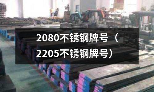 2080不銹鋼牌號（2205不銹鋼牌號）