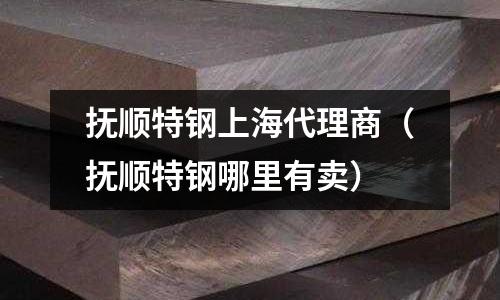 撫順特鋼上海代理商（撫順特鋼哪里有賣）