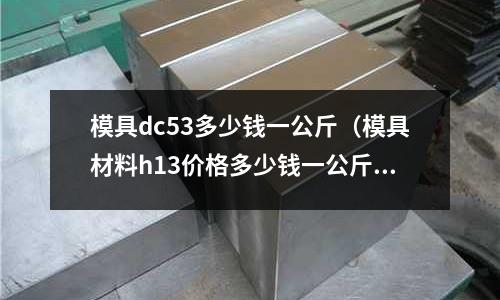 模具dc53多少錢一公斤(模具材料h13價格多少錢一公斤)