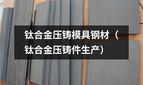 鈦合金壓鑄模具鋼材(鈦合金壓鑄件生產)