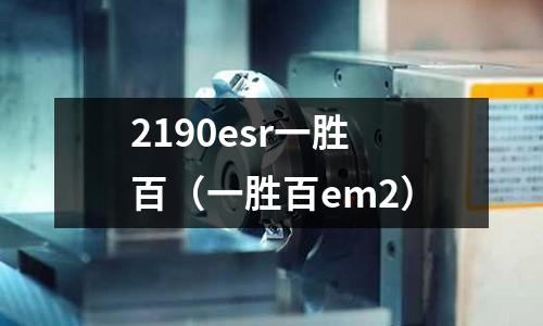 2190esr一勝百（一勝百em2）