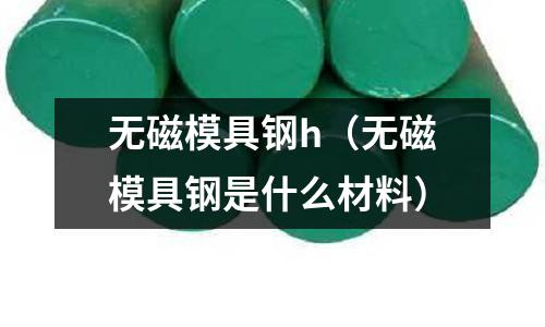 無磁模具鋼h（無磁模具鋼是什么材料）