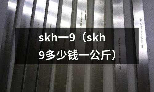 skh一9（skh9多少錢一公斤）