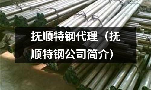 撫順特鋼代理(撫順特鋼公司簡介)