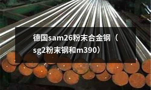 德國sam26粉末合金鋼（sg2粉末鋼和m390）