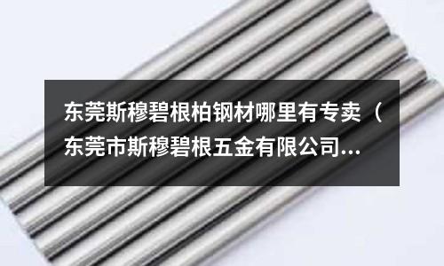 東莞斯穆碧根柏鋼材哪里有專賣(東莞市斯穆碧根五金有限公司)