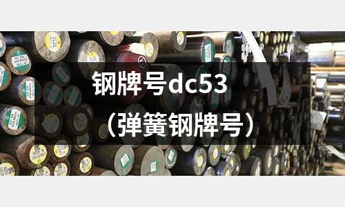 鋼牌號dc53（彈簧鋼牌號）