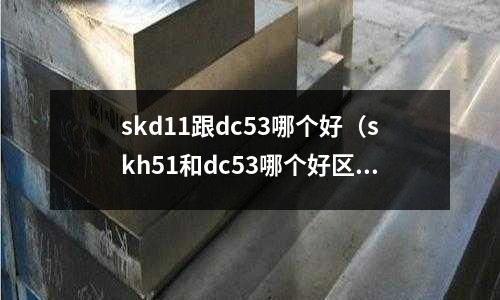 skd11跟dc53哪個好(skh51和dc53哪個好區別)