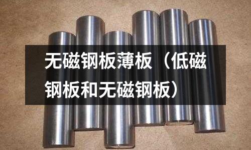 無磁鋼板薄板（低磁鋼板和無磁鋼板）