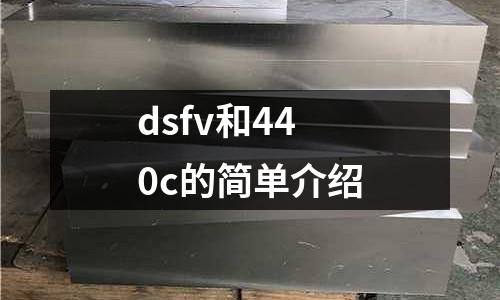 dsfv和440c的簡(jiǎn)單介紹