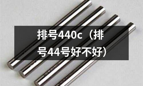 排號440c（排號44號好不好）