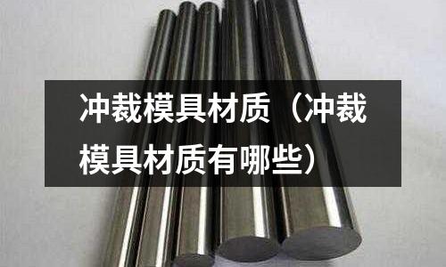 沖裁模具材質（沖裁模具材質有哪些）