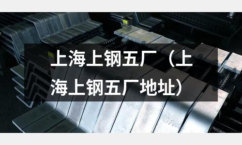 上海上鋼五廠（上海上鋼五廠地址）