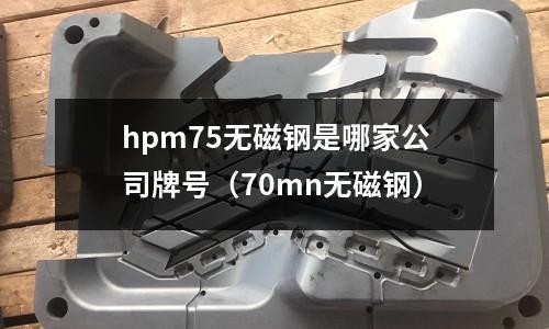 hpm75無磁鋼是哪家公司牌號（70mn無磁鋼）