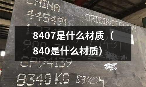 8407是什么材質(zhì)（840是什么材質(zhì)）