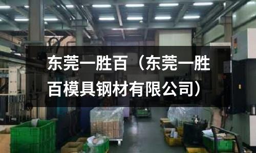 東莞一勝百（東莞一勝百模具鋼材有限公司）
