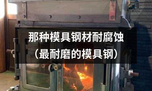 那種模具鋼材耐腐蝕（最耐磨的模具鋼）